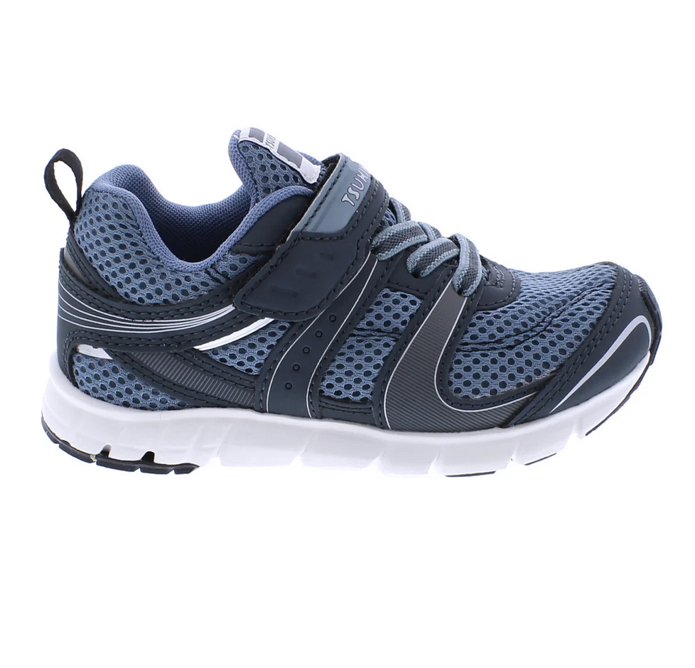 Tsukihoshi VELOCITY Child Shoes Grey Sea