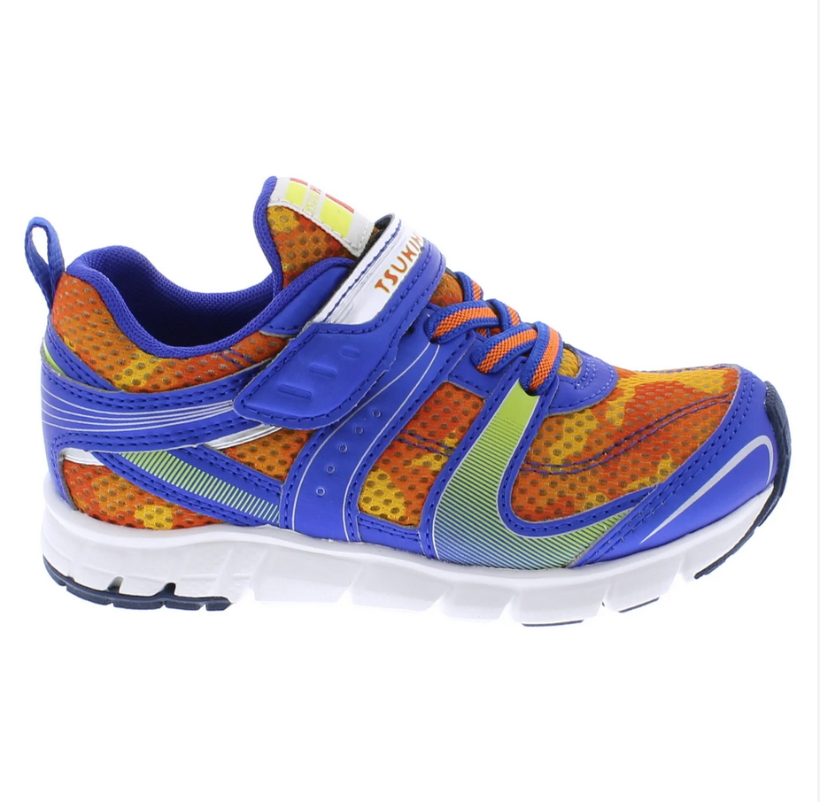 Tsukihoshi VELOCITY Child Shoes Royal / Camo