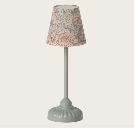 Maileg Vintage floor lamp, Mouse - Mint