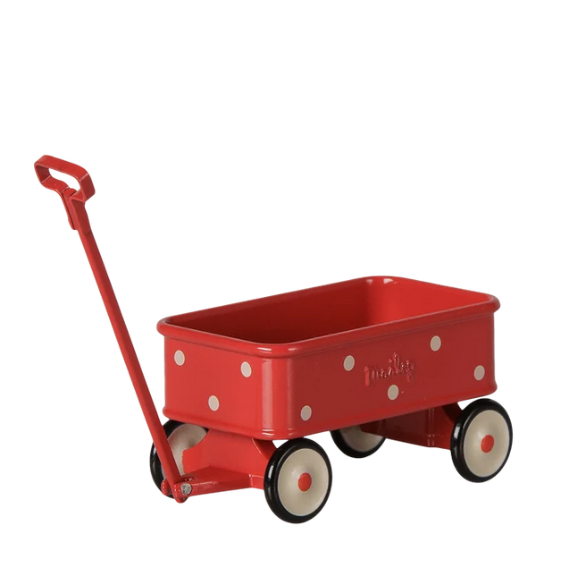 Coming Soon! Wagon, Mouse - Red  by Maileg