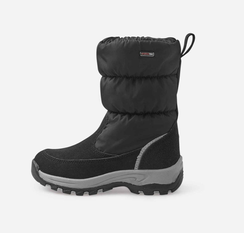 Waterproof Reimatec Winter Boots Black  - Vimpeli