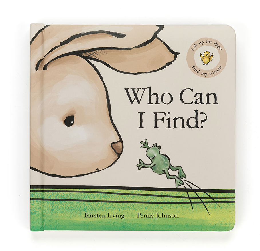 Who Can I Find Book by Jellycat