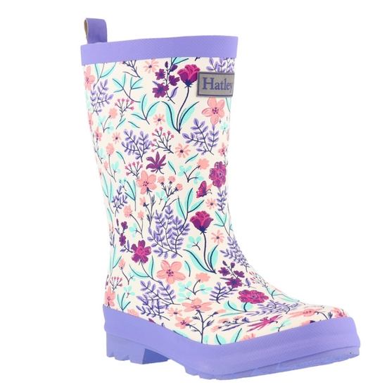 HATLEY Wild Flowers Matte Rain Boots