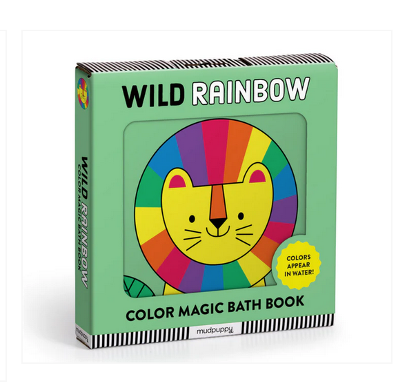 Wild Rainbow Color Magic Bath Book