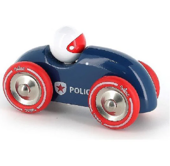 Wooden Rally Police Car by VIlac