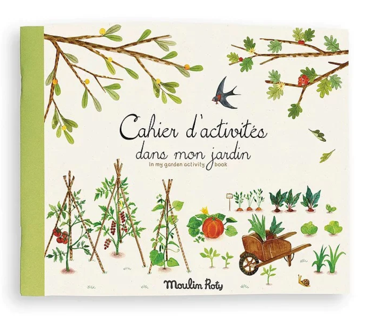 Le Jardin du Moulin - activity booklet By Moulin Roty
