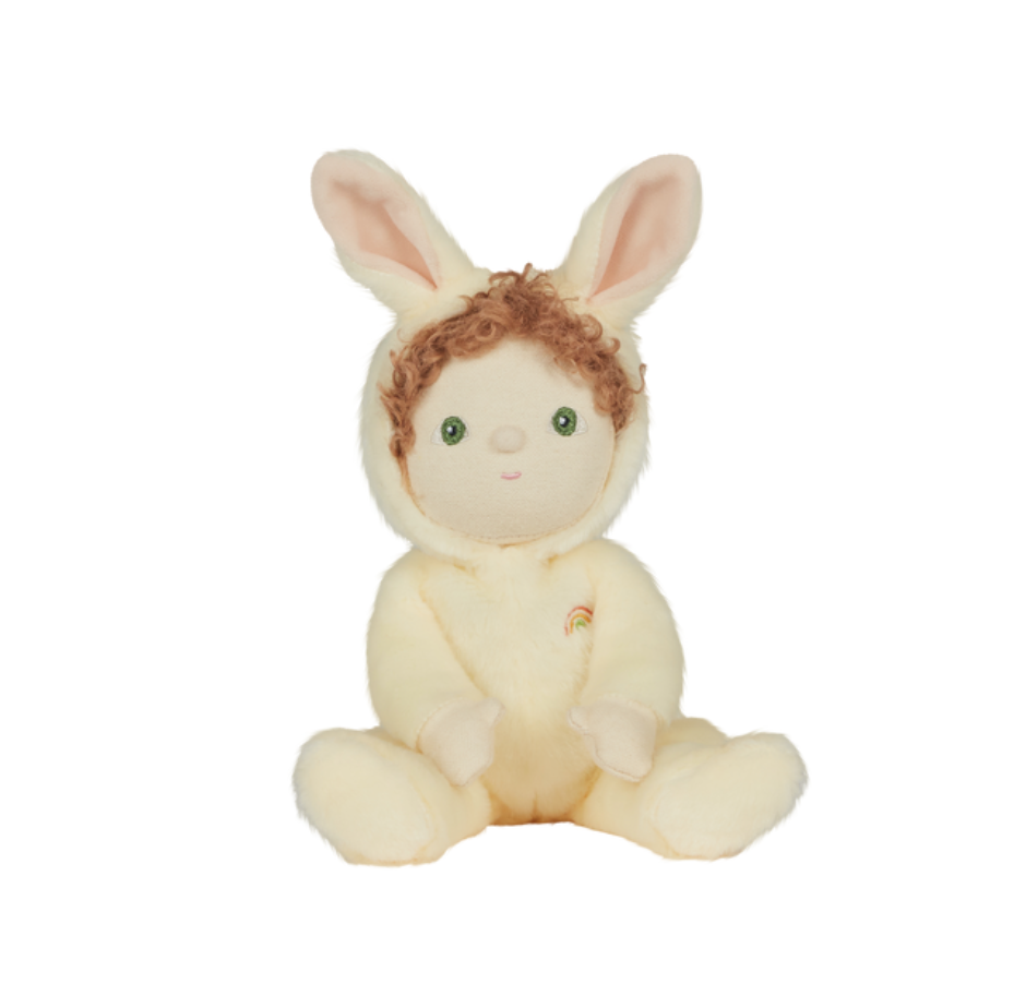 Olli Ella Dinky Dinkums - Fluffle Family - Babbit Bunny - Buttercream - Butter Cream