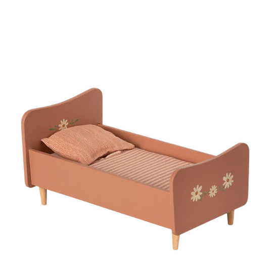 Load image into Gallery viewer, MAILEG - Mini Wooden Bed - Rose
