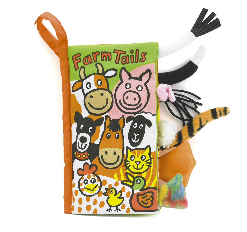 Farm Tails Activity Book by Jellycat