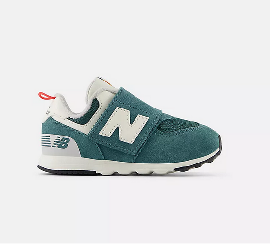 New Balance 574  NEW-B Hook & Loop  Green Red sizes 7-10