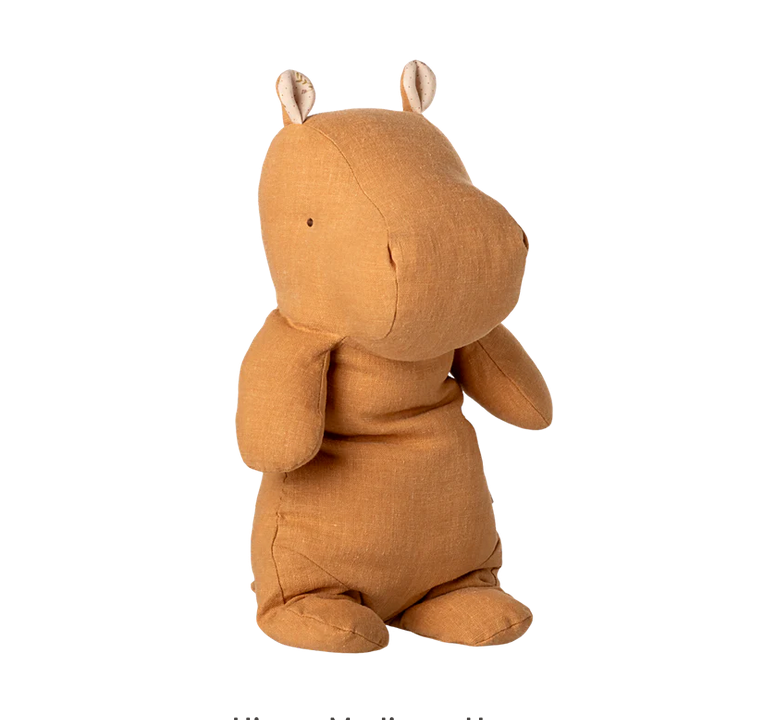 Maileg Hippo, Medium - Honey