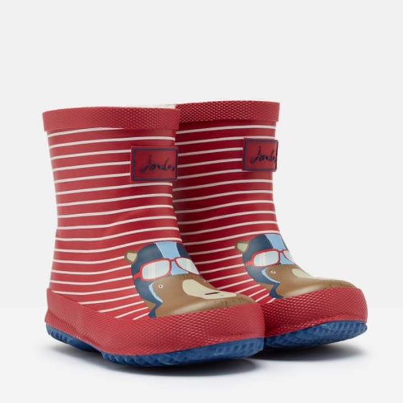 Joules printed store wellies