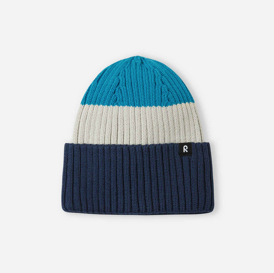 REIMA Kids' organic cotton beanie Pipoke Navy