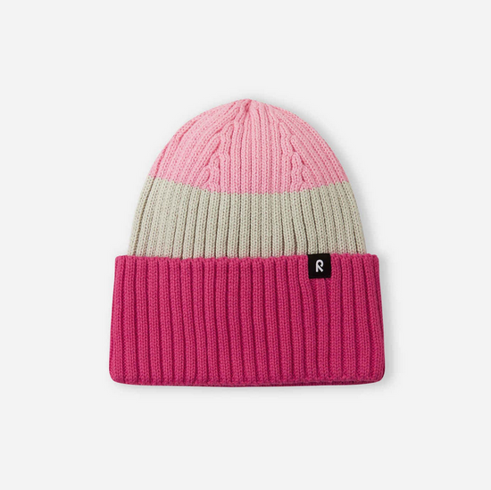REIMA Kids' organic cotton beanie Pipoke Pink