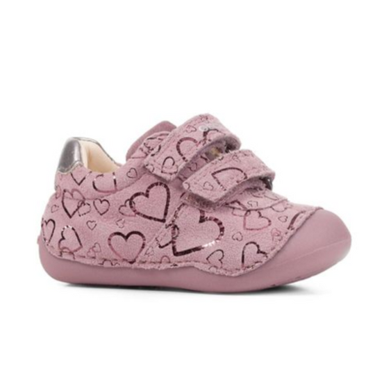 Load image into Gallery viewer, GEOX Baby Shoes Tutim pink/silver
