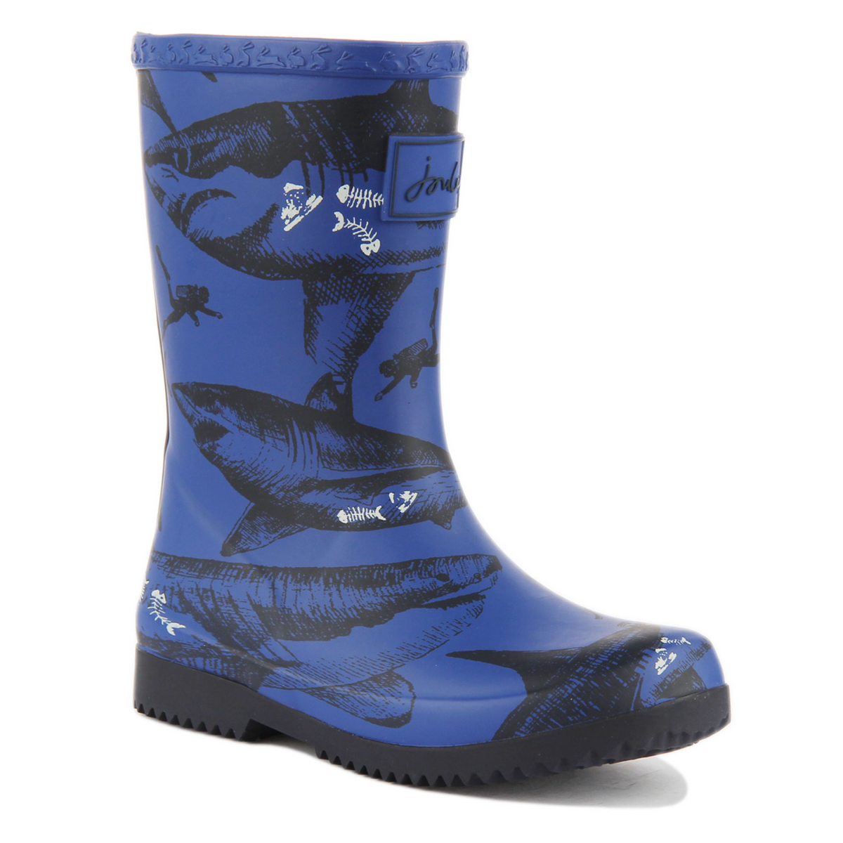 Joules Roll Up Waterproof Rain Boot Shark – SHOE+SHOE