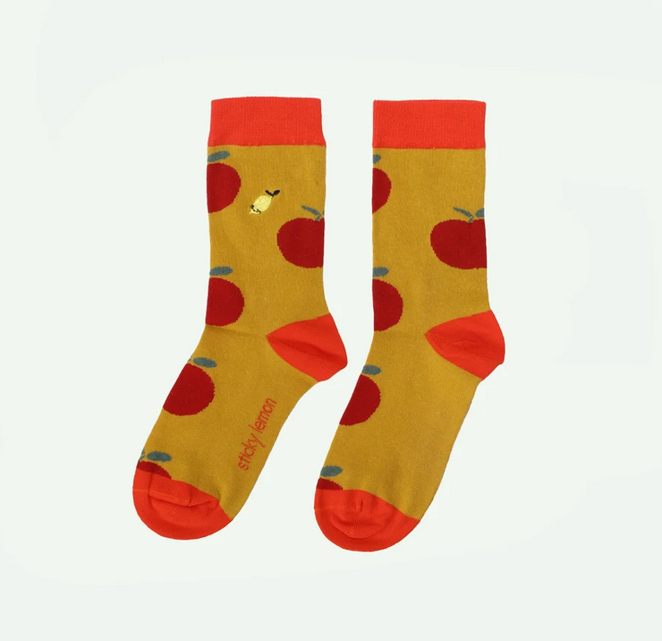 socks | lemon tree | apple by Sticky Lemon