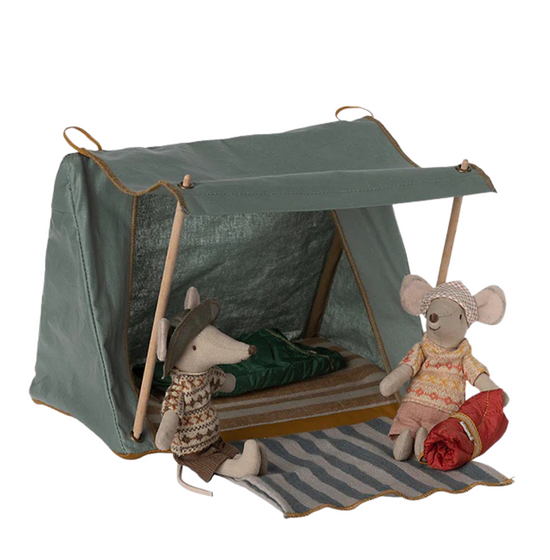 MAILEG Happy Camper Tent, Mouse