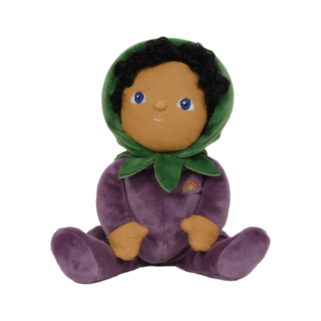 Olli Ella Dinky Dinkum Dolls - Ellis Eggplant - Purple