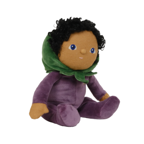 Olli Ella Dinky Dinkum Dolls - Ellis Eggplant - Purple