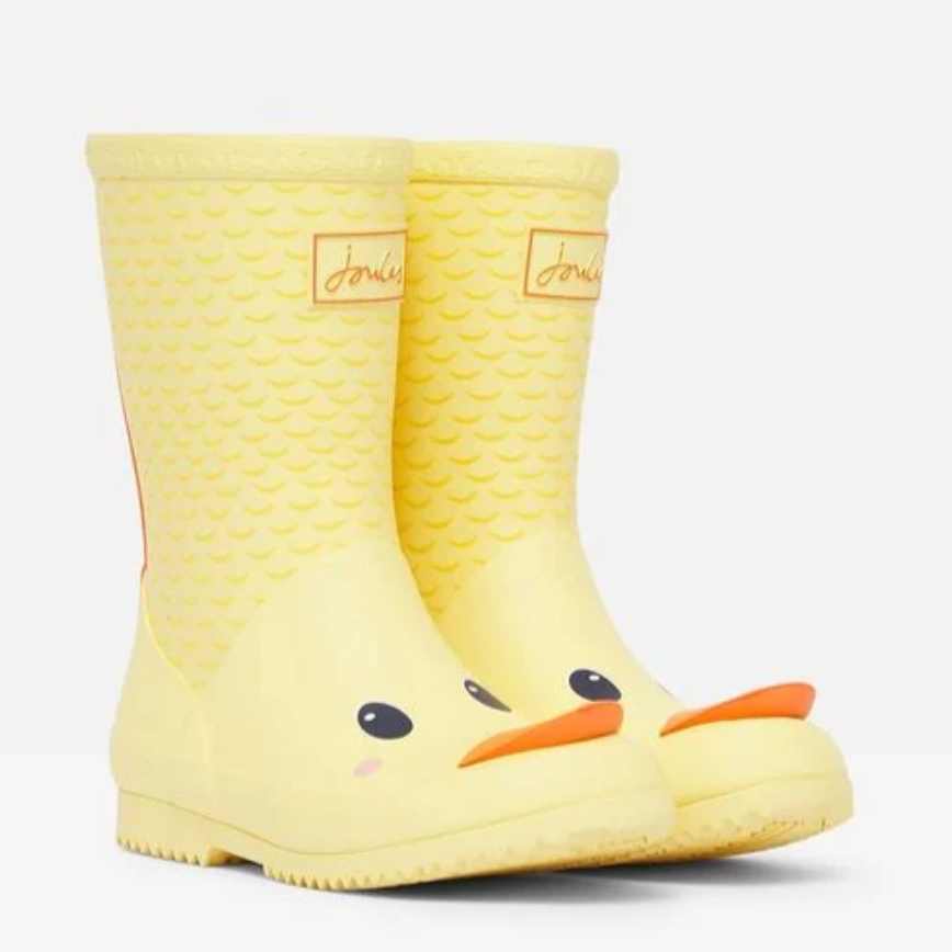 Yellow duck hot sale rain boots