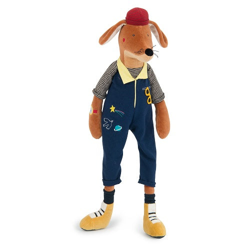 Broc' & Rolls - Elvis the Dog Soft Toy By Julie Daleyden & Moulin Roty