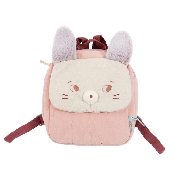 Apres la Pluie - Brume Mouse Backpack  By Moulin Roty & Lucille Michieli