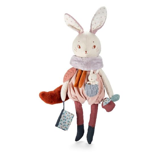 Load image into Gallery viewer, Activity Rabbit By Moulin Roty

