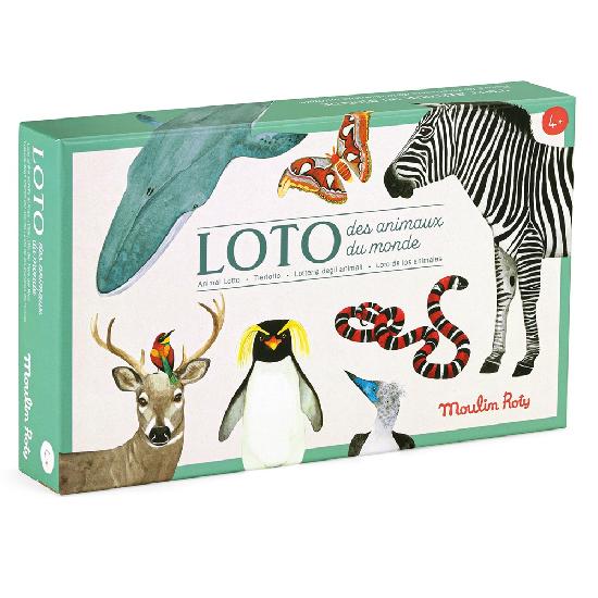 Load image into Gallery viewer, Animal Loto (Bingo)  By Moulin Roty
