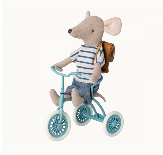Abri à tricycle, Mouse - Petrol blue by Maileg