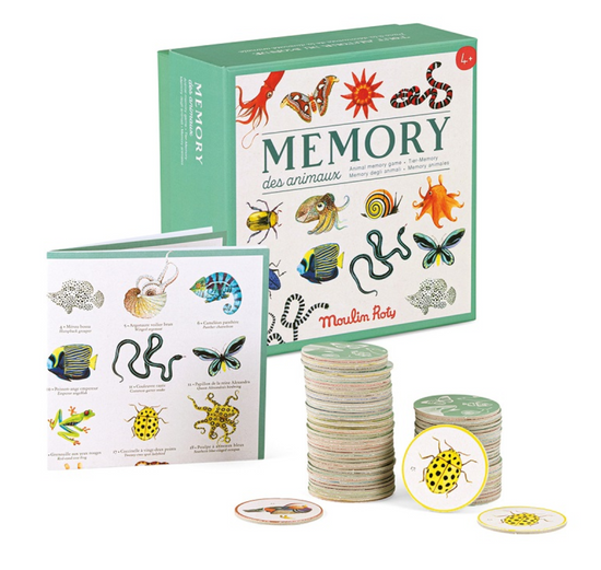 Tout Autour Du Monde - Animal Memory Game  By Moulin Roty
