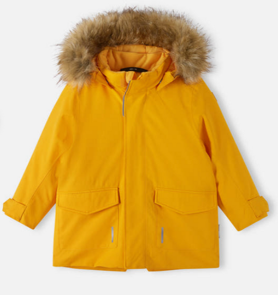 Load image into Gallery viewer, REIMA Baby &amp;amp; Toddler Reimatec Winter Parka - Mutka Yellow

