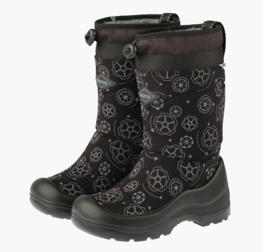 Kuoma Snowlock winter boots  Black Wheel