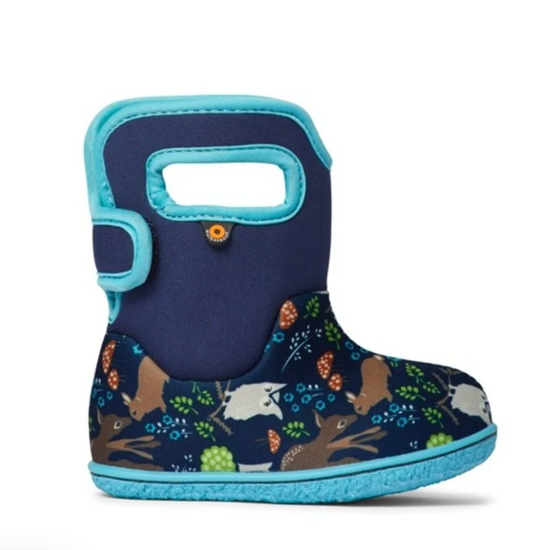 BOGS Baby Boots Blue Multi Woodland
