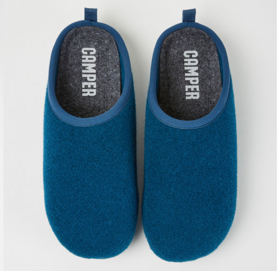 Camper Wabi Blue Slippers for Men
