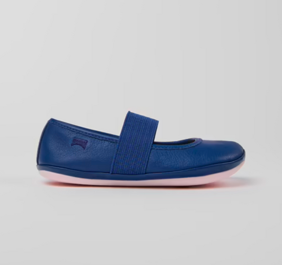 CAMPER Right Leather Ballerinas Blue