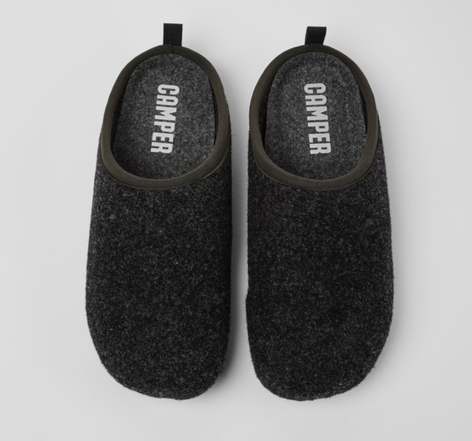 Load image into Gallery viewer, Camper Wabi Grey Slippers for Men
