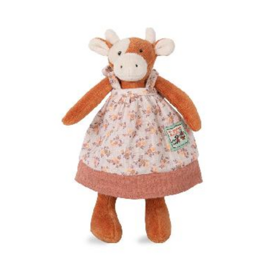 Grande Famille - Charlotte Cow Soft Toy, Mini (20cm)  By Moulin Roty