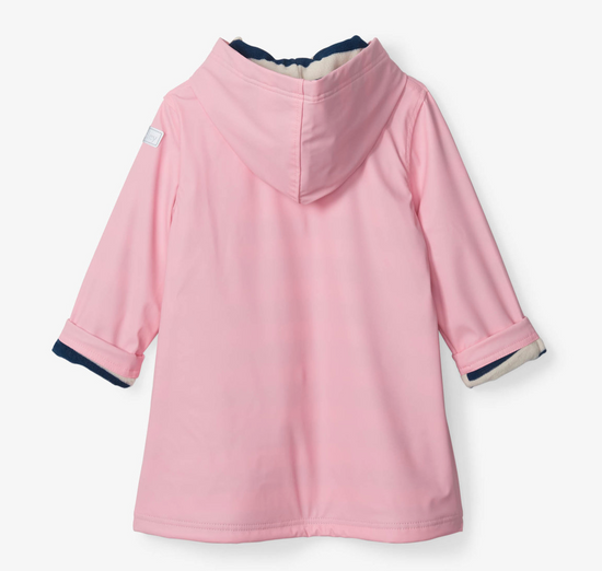 HATLEY Classic Pink With Navy Stripe Lining Splash Jacket