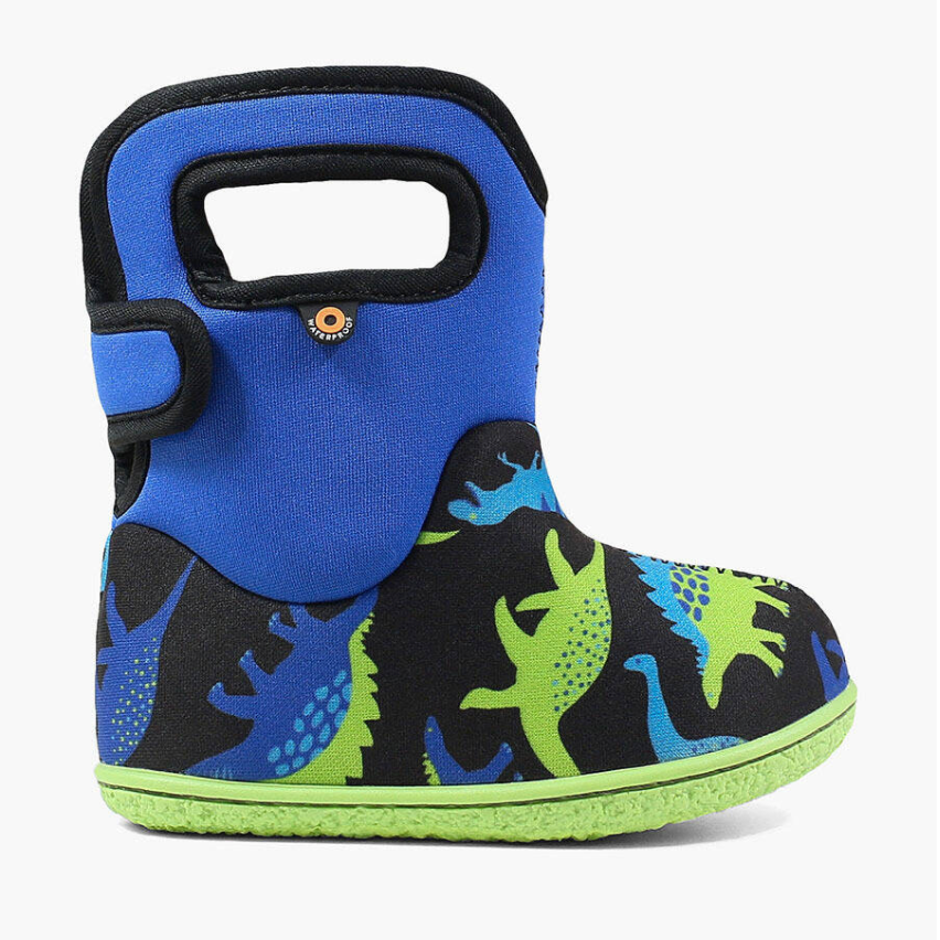 BOGS Baby Boots Dino Blue Multi