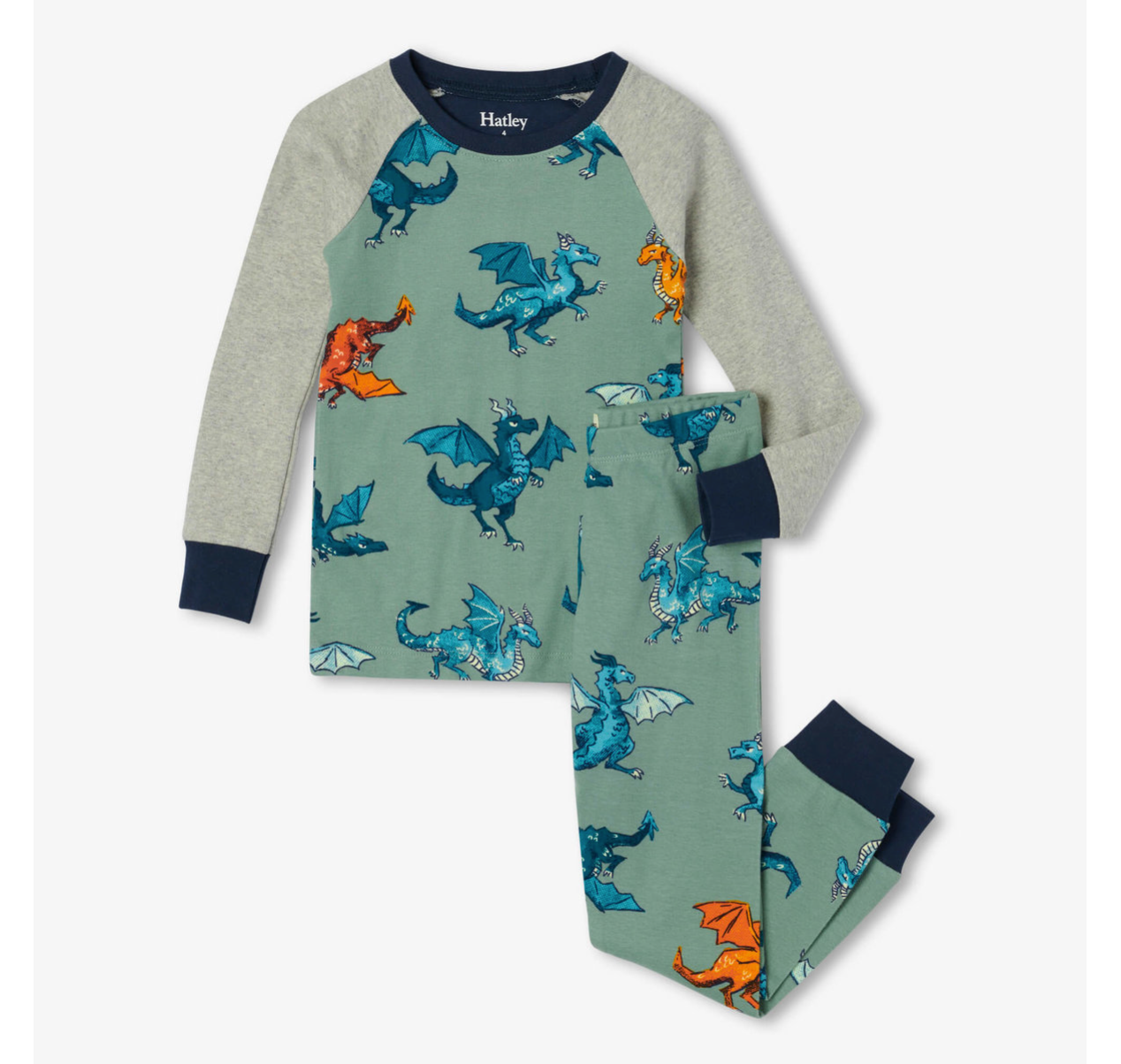 Hatley Pajama Set - Enchanted Dragons