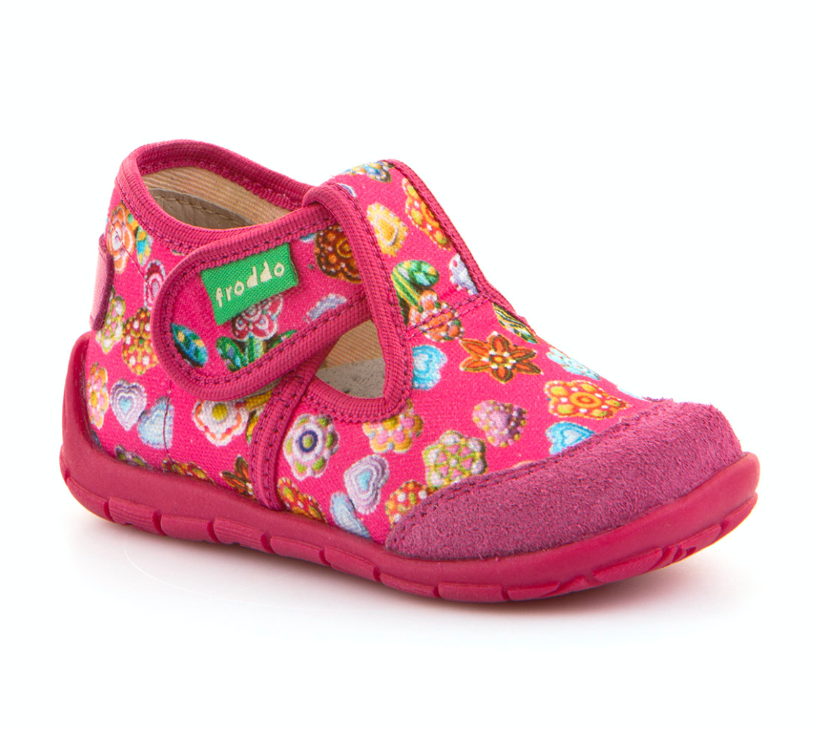 FRODDO Slippers Fuxia Flowers