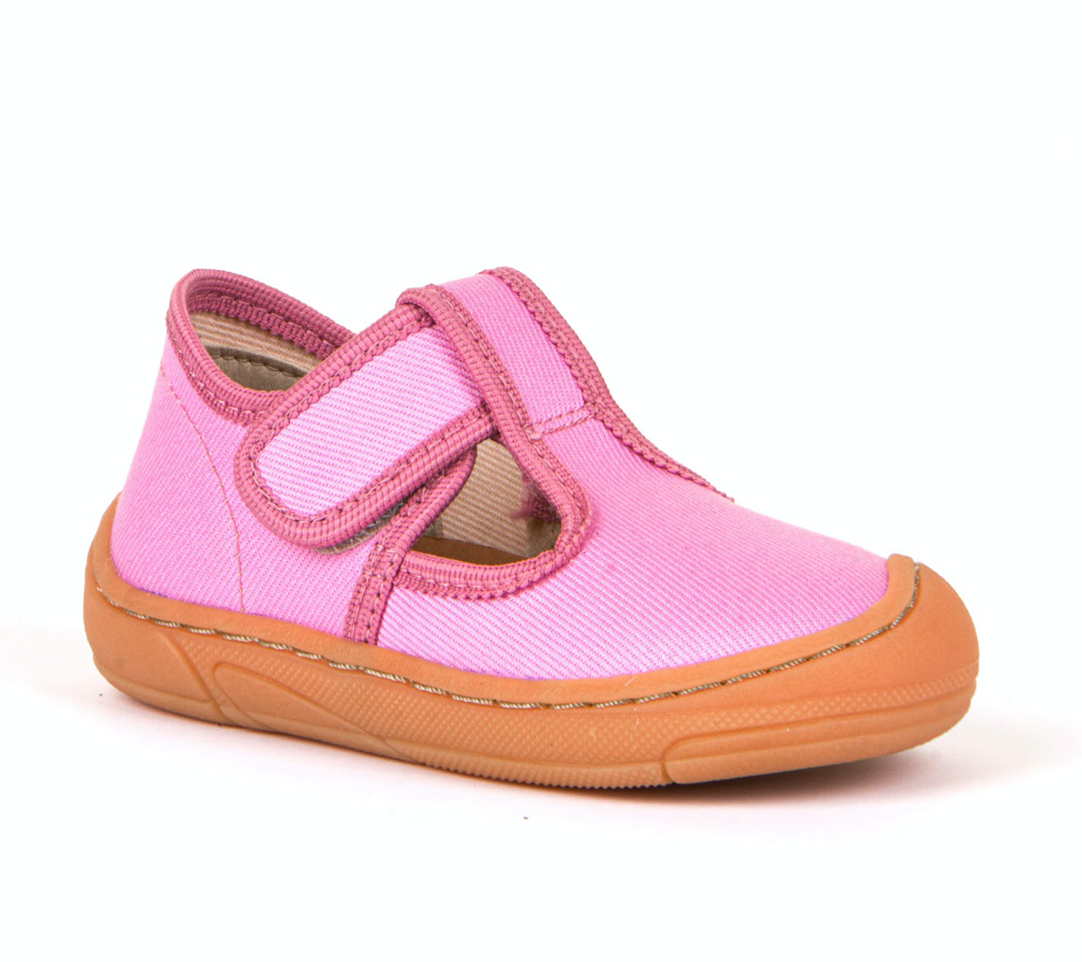 FRODDO T-strap Canvas Shoe Pink