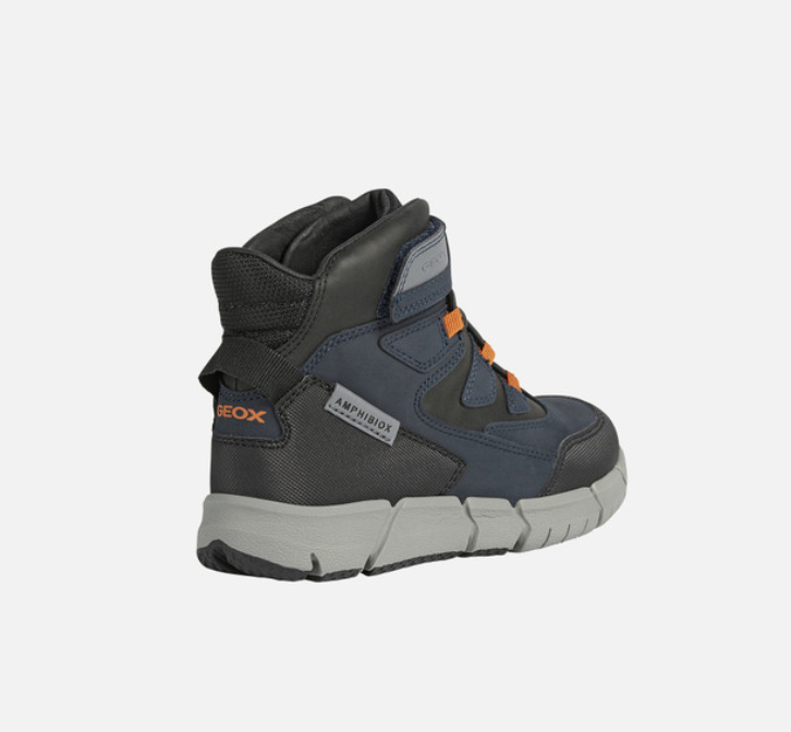 GEOX Flexyper abx Waterproof Shoes Navy+Grey