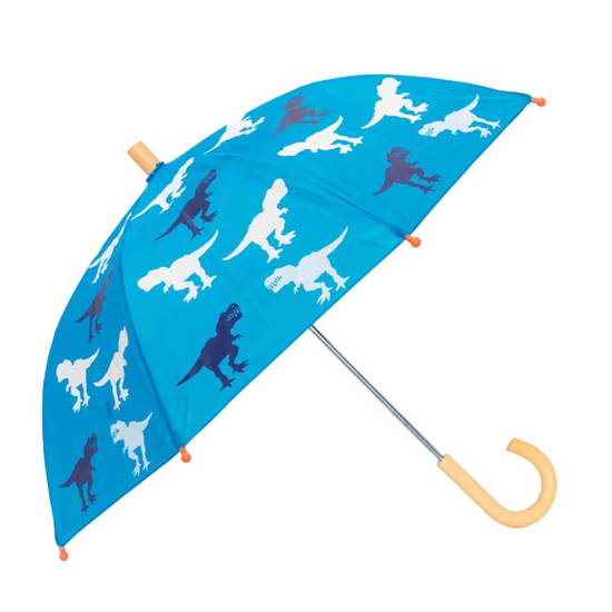 Hatley Colour Changing Umbrella - Giant T-Rex