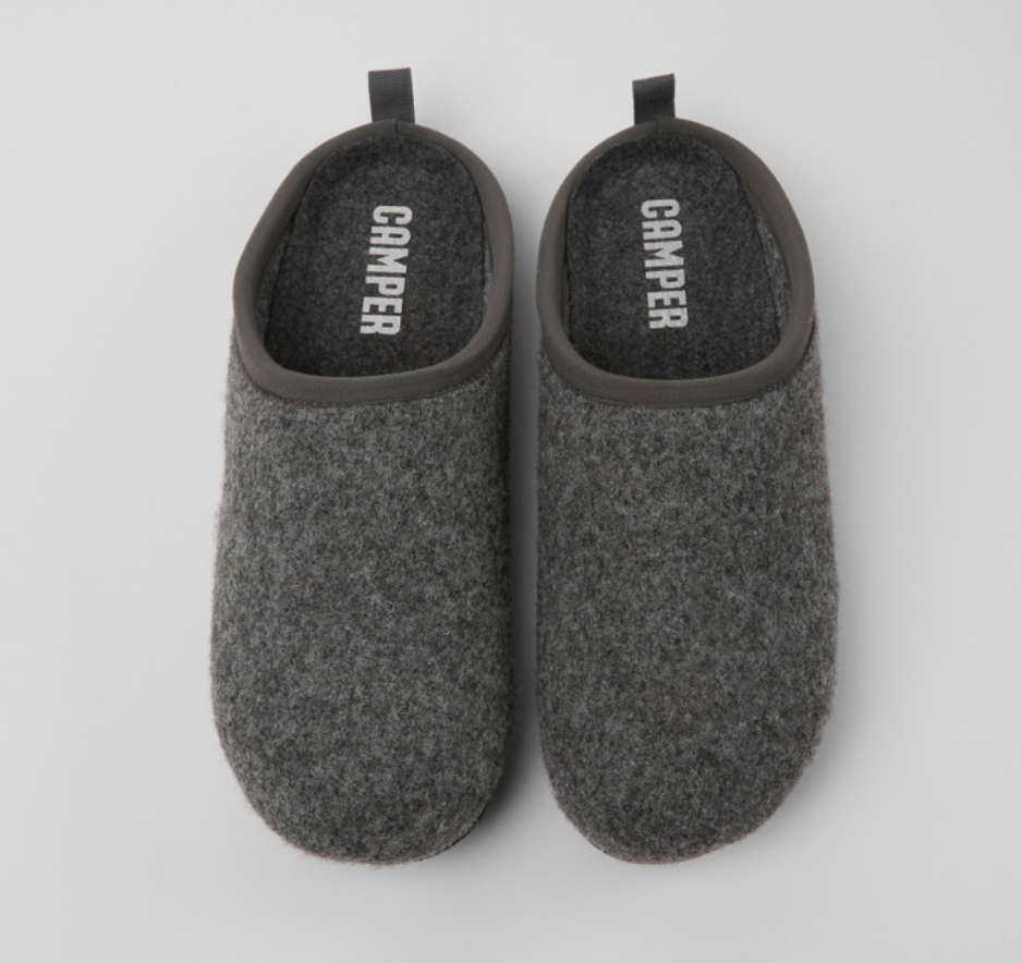 Camper Wabi  Grey Slippers for Women