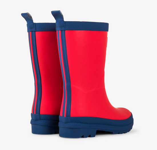 HATLEY Rain Boots Red / Navy