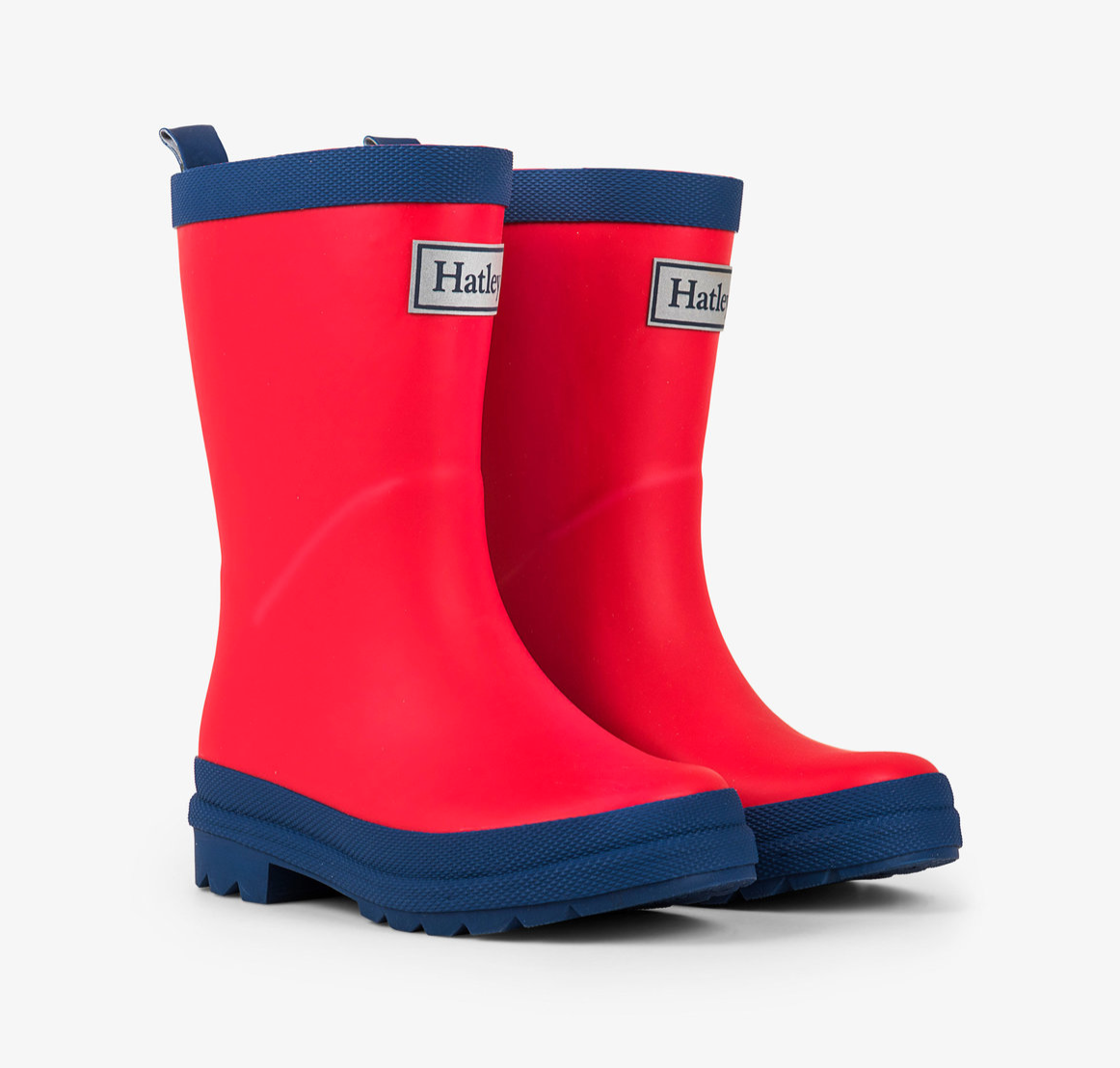 HATLEY Rain Boots Red / Navy