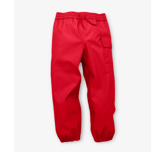 HATLEY  Red Splash Pants