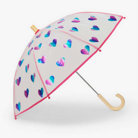 Hatley Umbrella Metallic Hearts